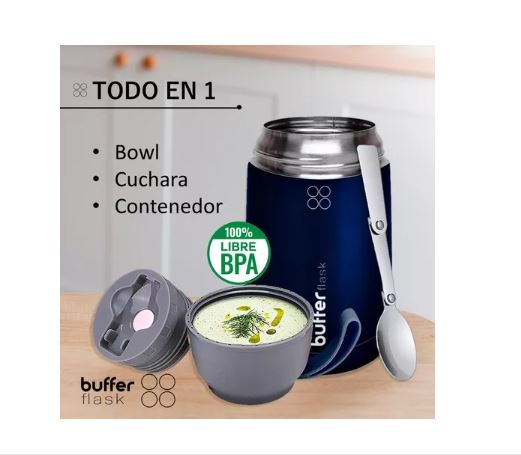 Termo Comida Y Liquido Buffer 630ML